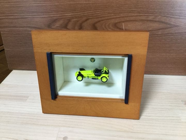 【値下げ】ケーターハム スーパーセブン JPE 1/43 自作額付き