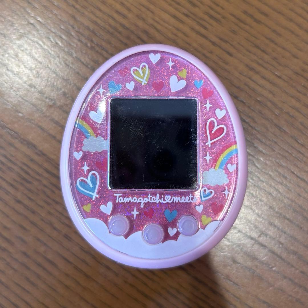 たまごっちみーつ メルヘンみーつ ピンク 箱、説明書付き