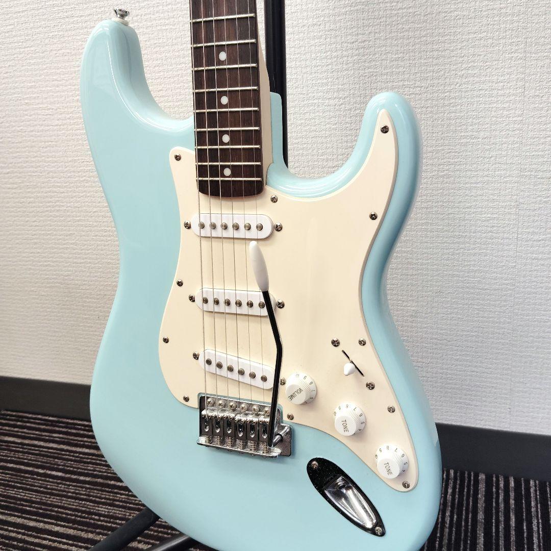 【T】Squier by Fender　ソニックブルー　チューナー・ケース付