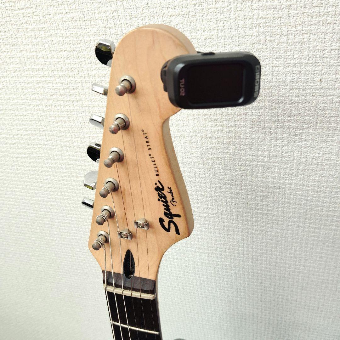 【T】Squier by Fender　ソニックブルー　チューナー・ケース付