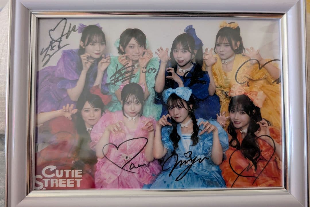 CUTIE STREET 全員サイン入り ライブフォト 2Lサイズ