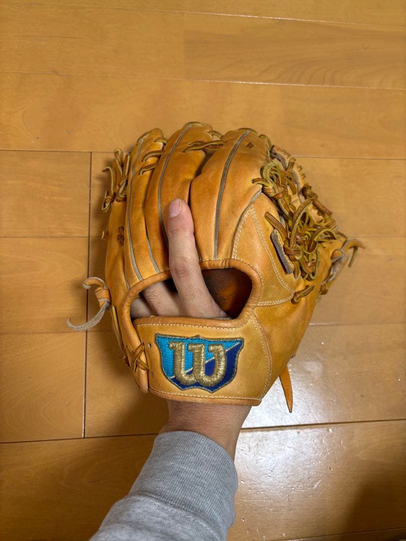 Wilson 軟式グローブ オレンジ