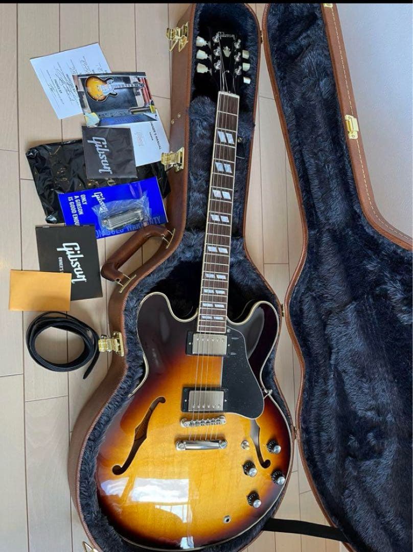 [美品]Gibson2020年製ES-345 ビンテージバースト　グロス仕上