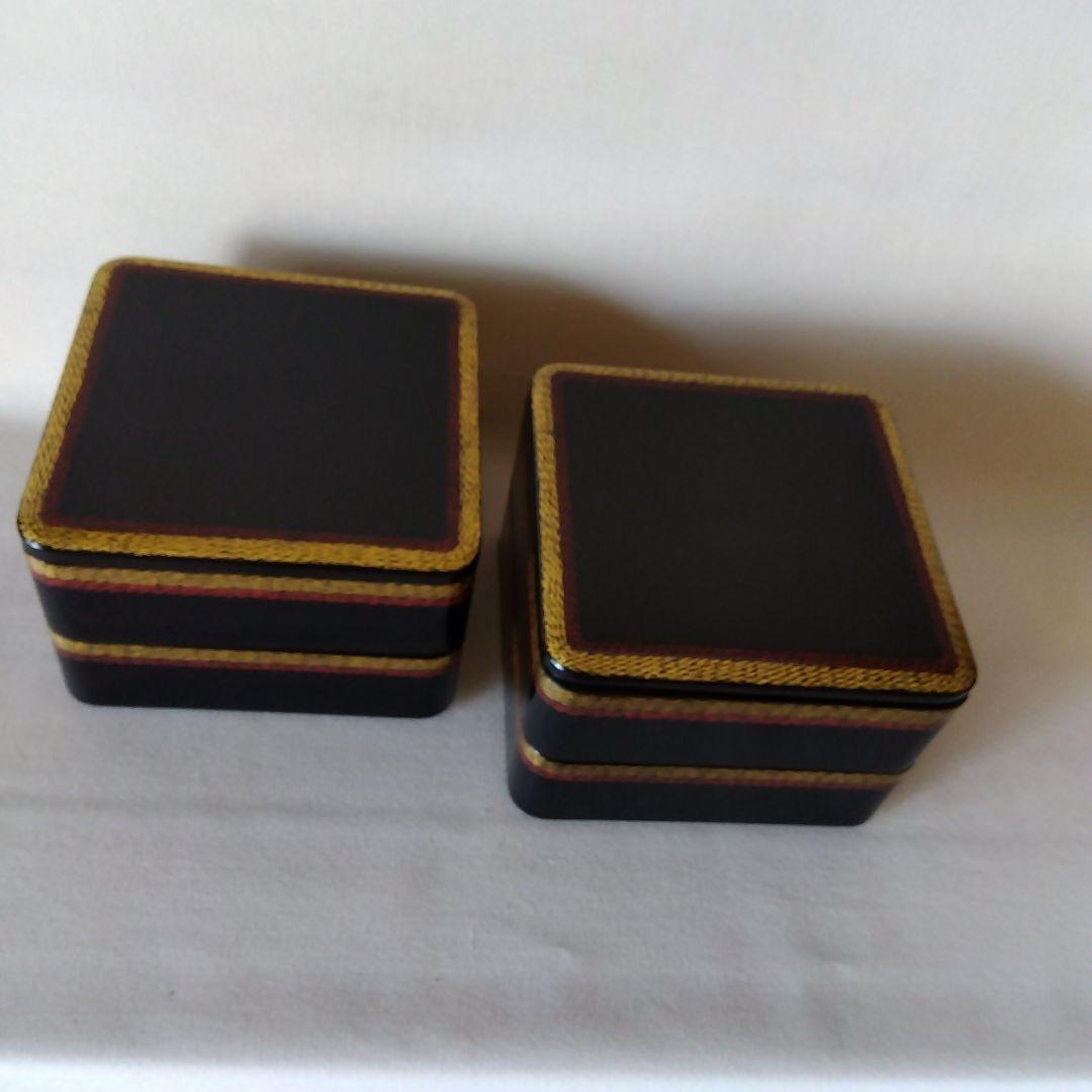 輪島塗　松葉地紋　四段重