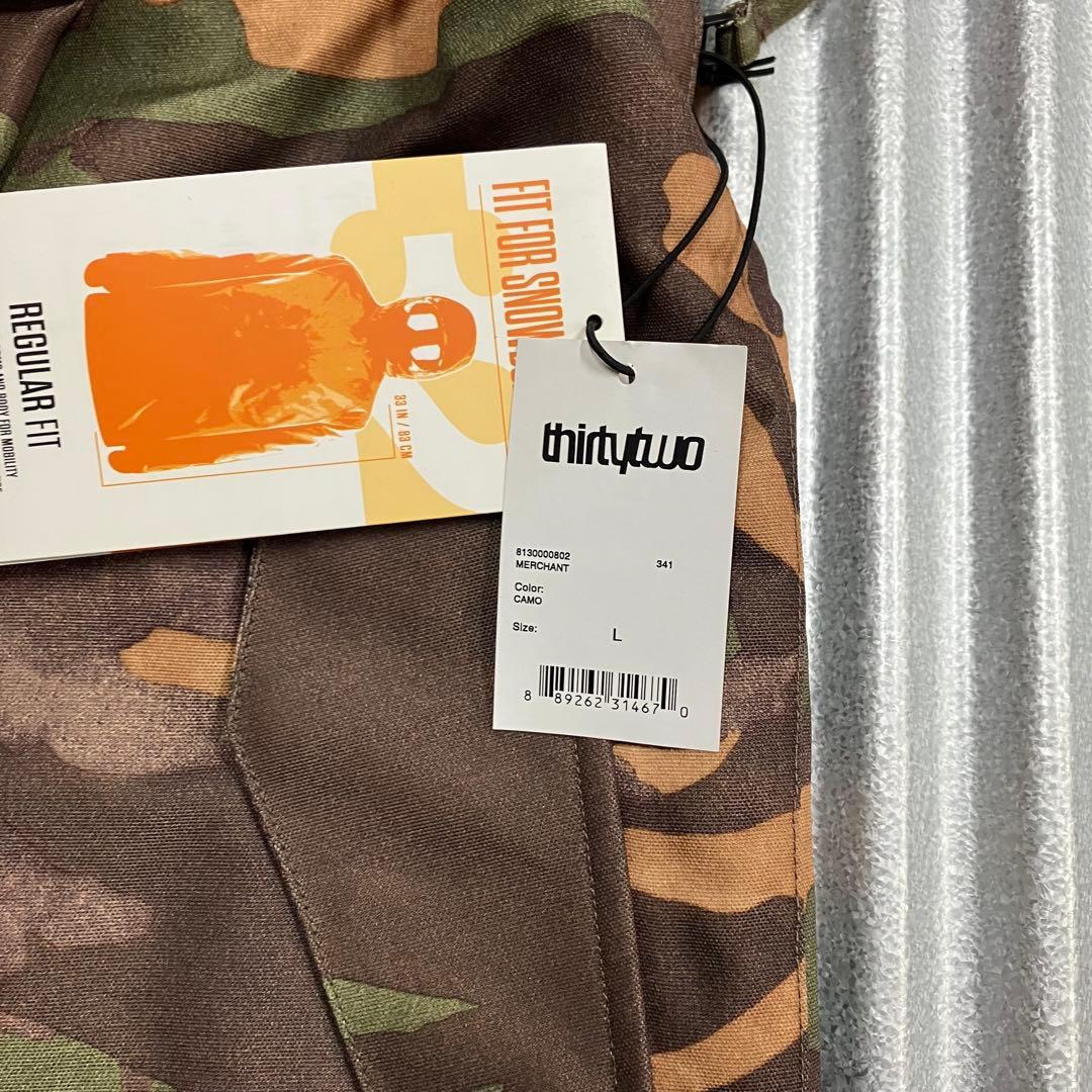 未使用　32thirtytwo スノボウェア　ジャケット　メンズ　アウター S