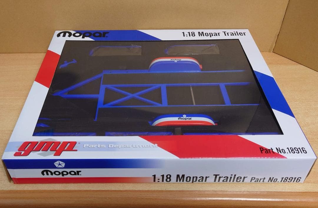 1/18 タンデムカートレーラー Tandem Trailer GMP製ミニカー