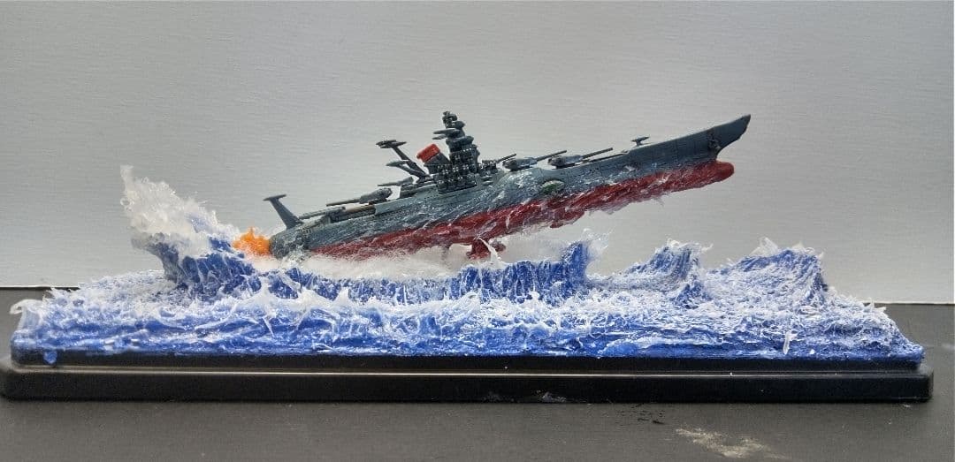 バンダイ.メカコレシリーズ.宇宙戦艦ヤマト2199 ジオラマ 完成品