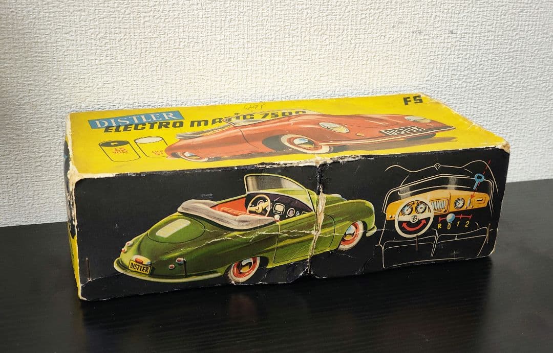 DISTLER　ディストラ　ポルシェ365　ドイツ製　箱付き　全長25cm