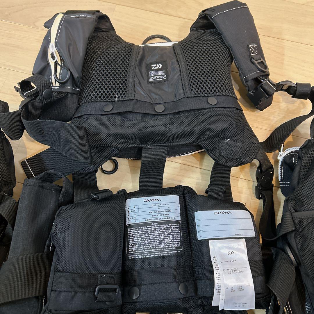 【美品】ダイワ ベンチクールゲームベストIV DF-6109 ライフジャケット