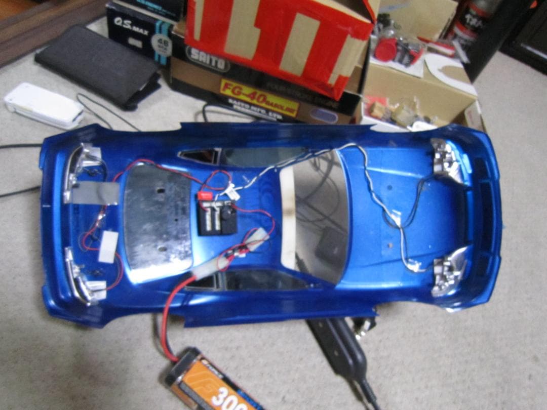 1/10 完全動作品 フルセット タミヤ TT01 シルビア S15 カスタム