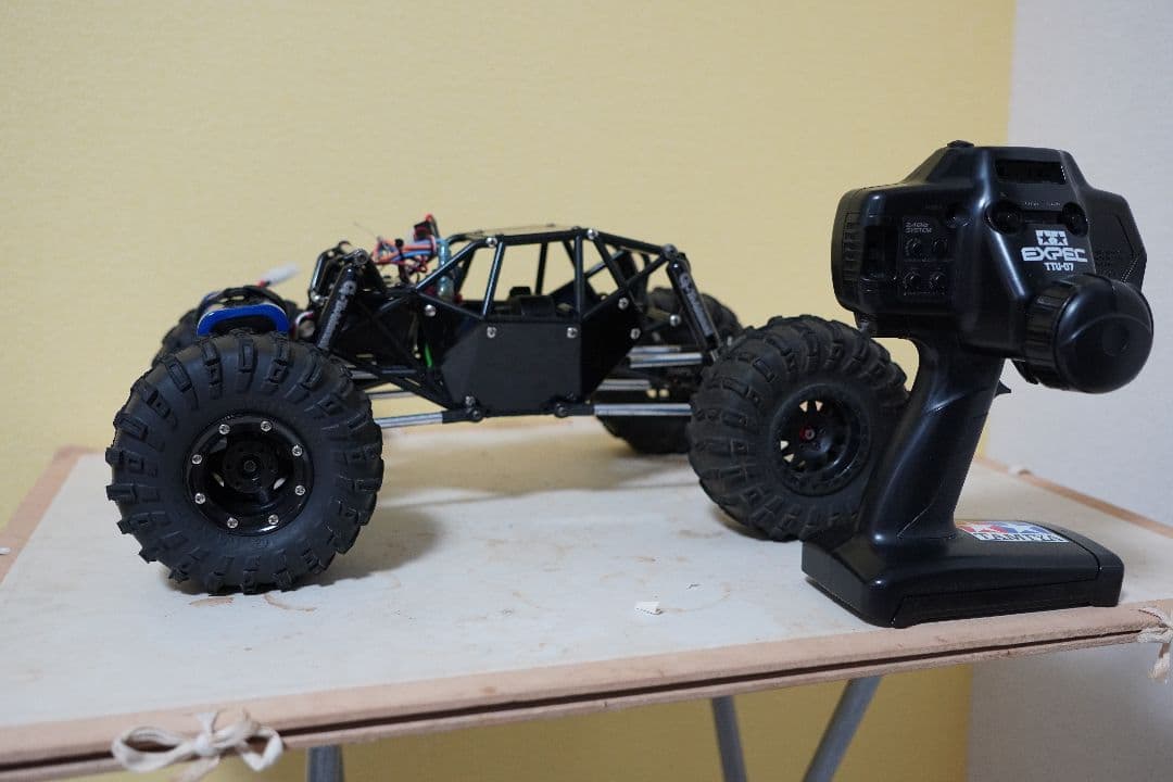 G-made R1 クローラー　ラジコン　プロポ、受信機、アンプ付