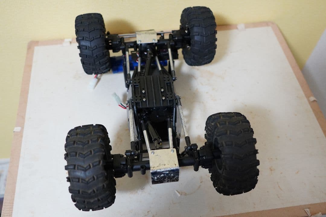 G-made R1 クローラー　ラジコン　プロポ、受信機、アンプ付