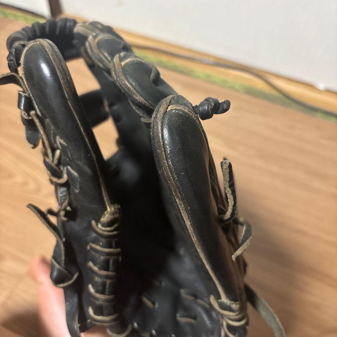 ミズノ　グローバルエリート硬式　内野グローブ 黒 最終値下げ　本日消します