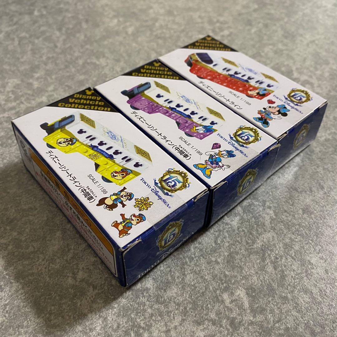 【未開封・新品】東京ディズニーシー 15周年限定ディズニーリゾートライン