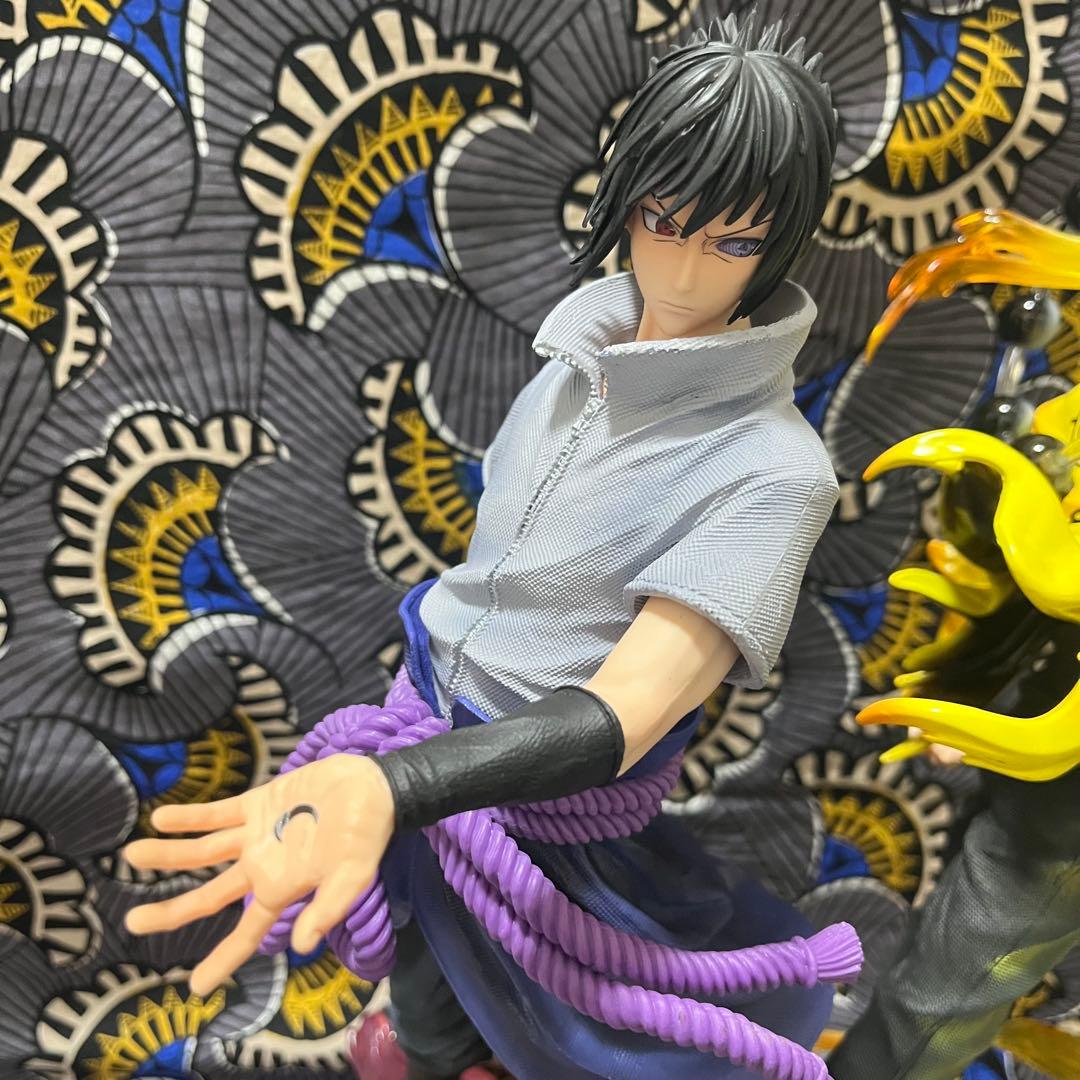 NARUTO - ナルト - & サスケ フィギュアセット 全高 約37cm