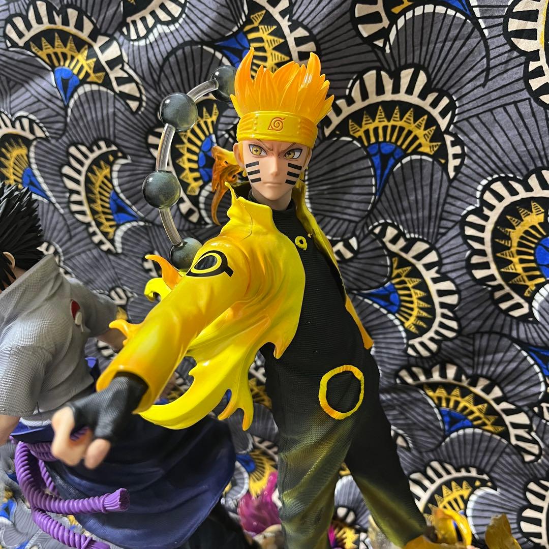 NARUTO - ナルト - & サスケ フィギュアセット 全高 約37cm