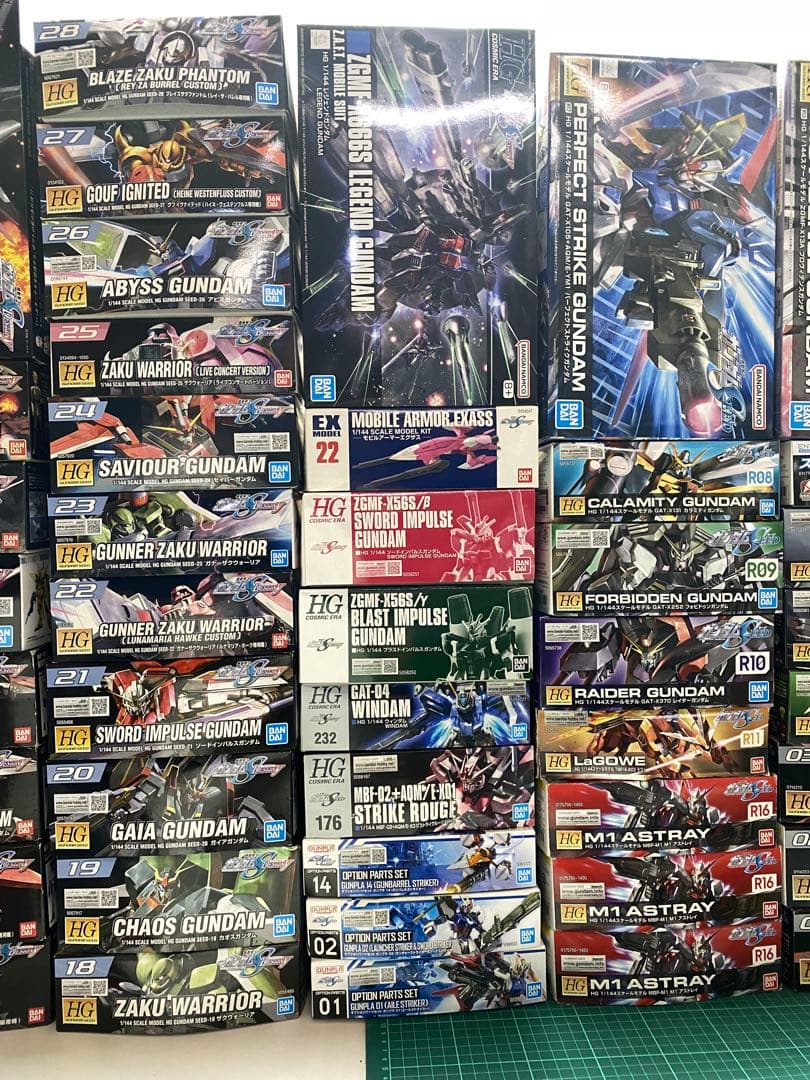 レジェンドガンダム　等　機動戦士ガンダムSEEDシリーズ　合計44点