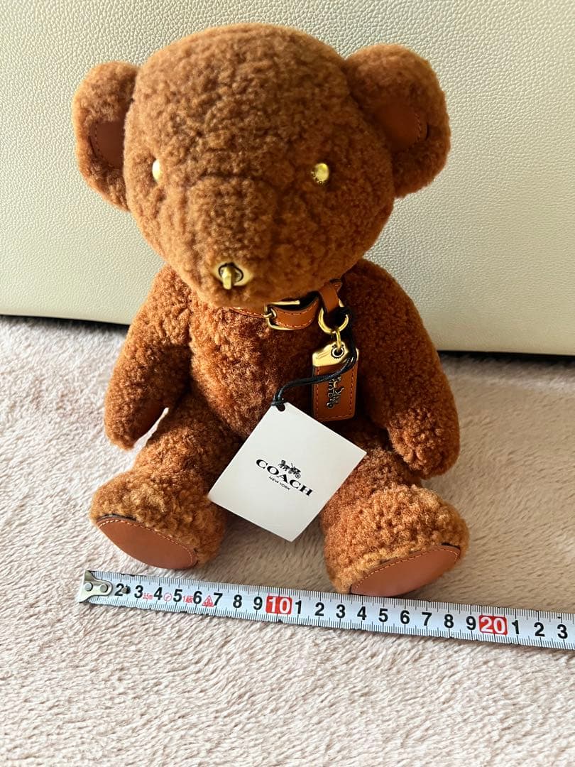 コーチ　COACH ベア　くま　ぬいぐるみ　新品未使用