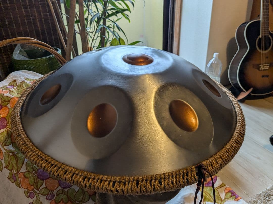 ハンドパン　12音　22インチ　Dマイナー　ヨガ　瞑想　楽器