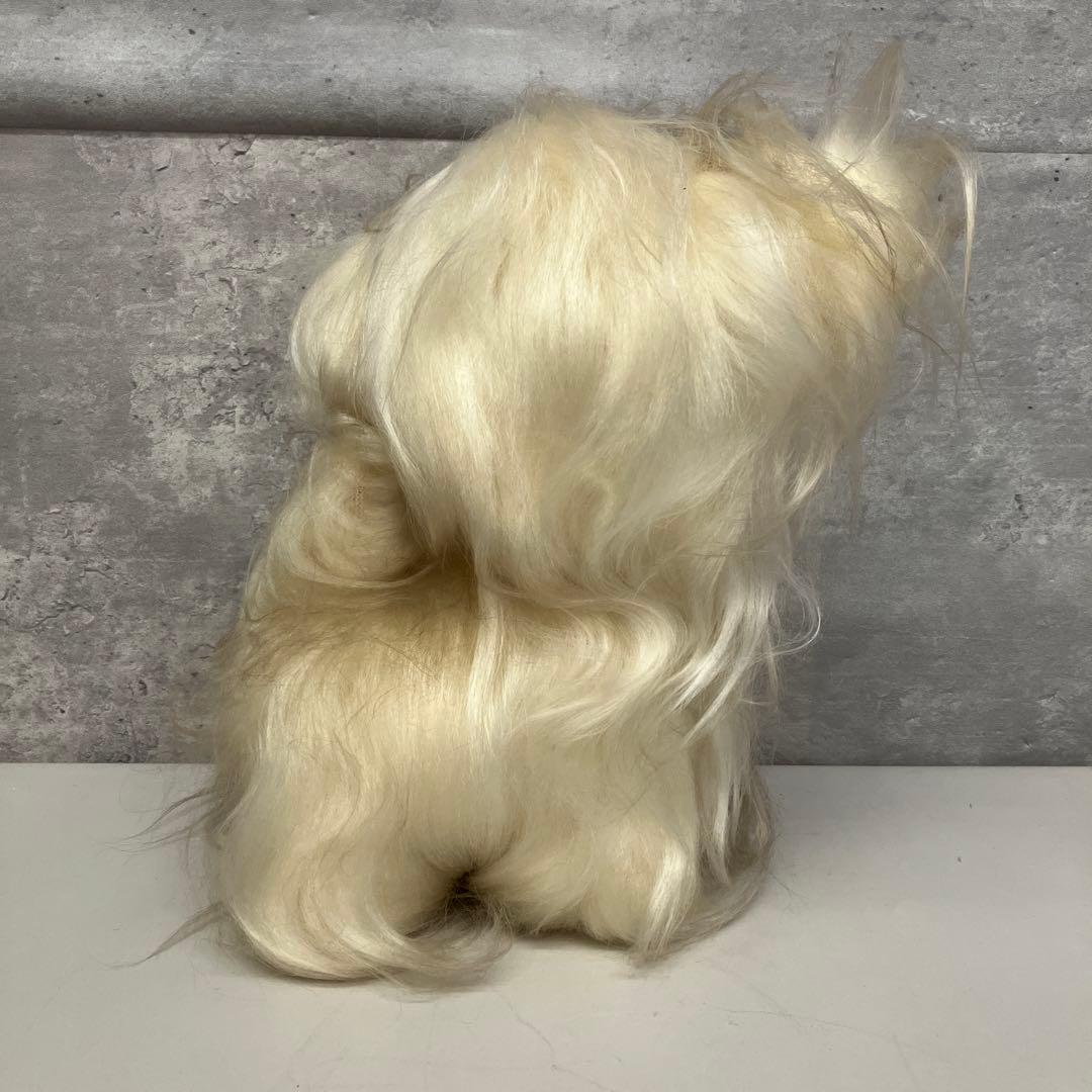 昭和レトロ 当時物 ぬいぐるみ 犬 イヌ お手入れ ワンチャン コーム付き