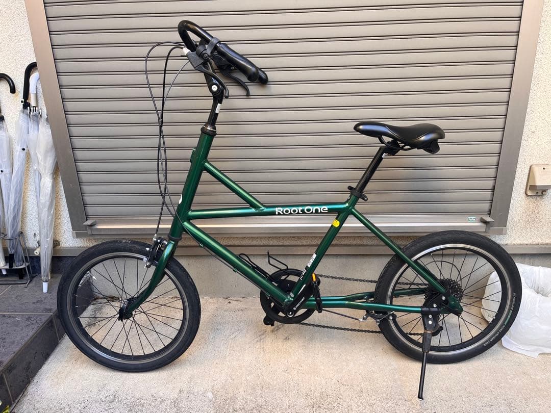 Root One S8 グリーン ミニベロ