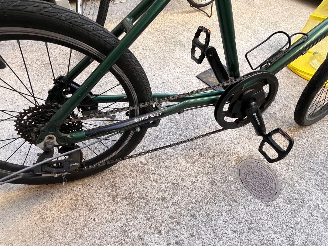 Root One S8 グリーン ミニベロ