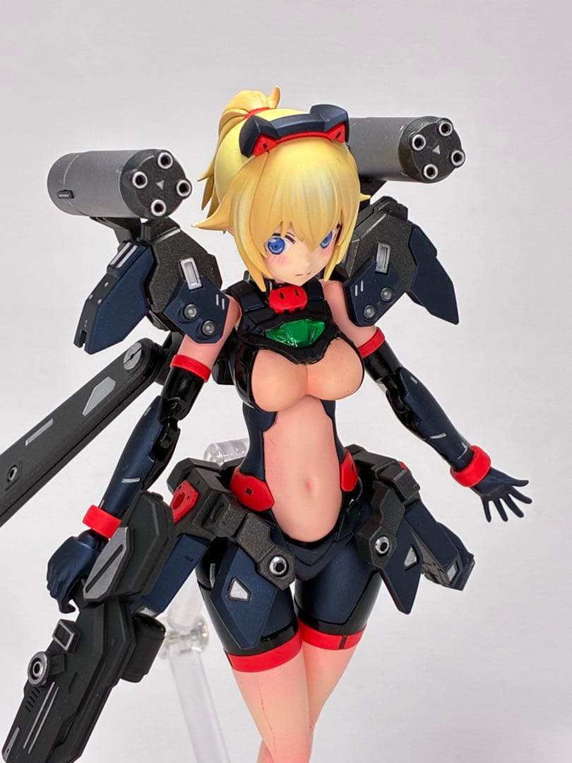 あばたーふみな　完成品　全塗装　リックディアス風　ガンプラ　ガンダム