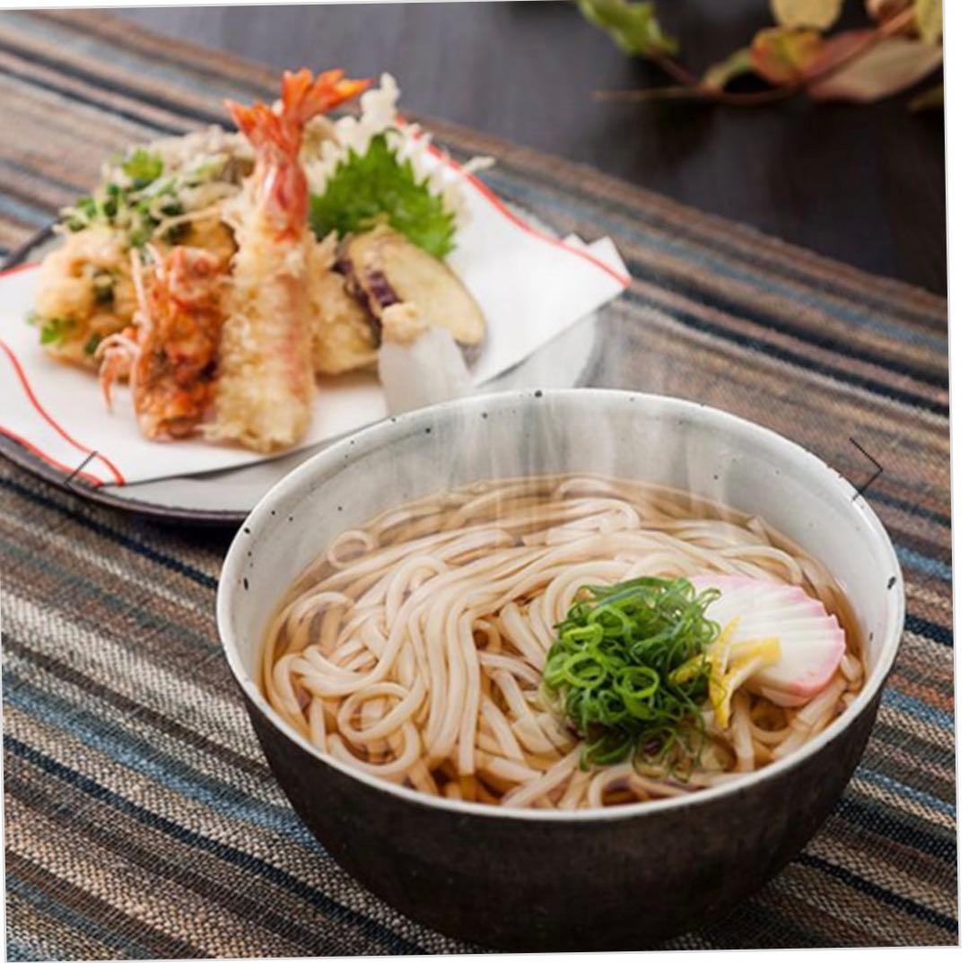 未開封　海津屋　氷見うどん細麺&つゆセット