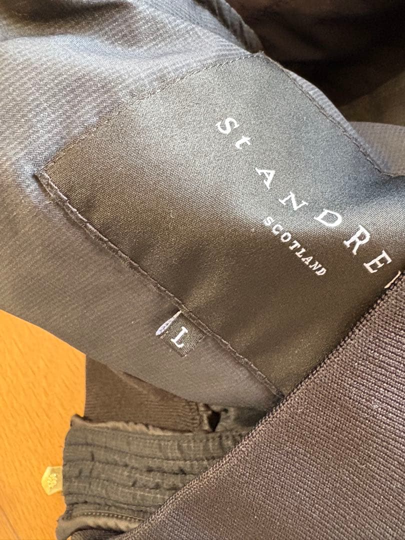 St ANDREWS セントアンドリュース ブラック ダウンジャケット L