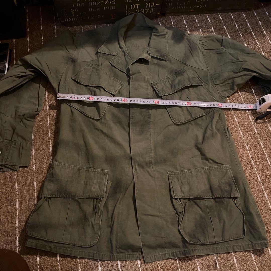 60S ベトナム戦　実物　SOG スプレー迷彩　ジャングルファティーグ　特殊部隊