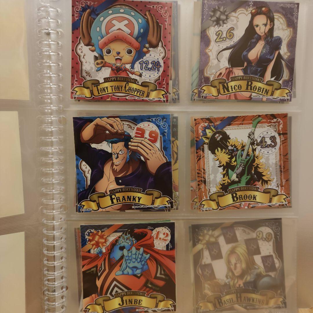 ワンピース　バースデー　ステッカー　35枚　365日