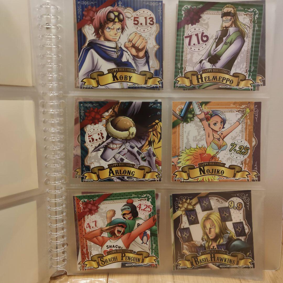 ワンピース　バースデー　ステッカー　35枚　365日