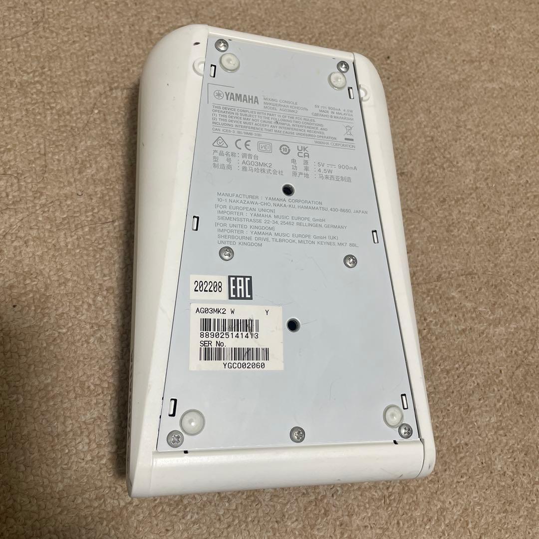む*様 YAMAHA AG03MK2