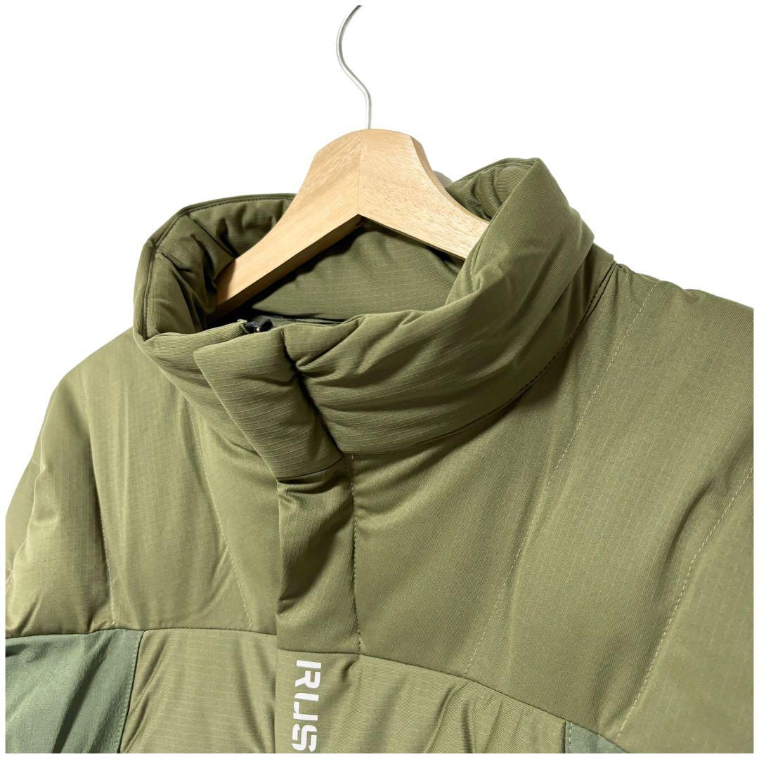 新品 ラッセルノ ゴルフ パデッド ジャケット カーキ　中綿 L 5