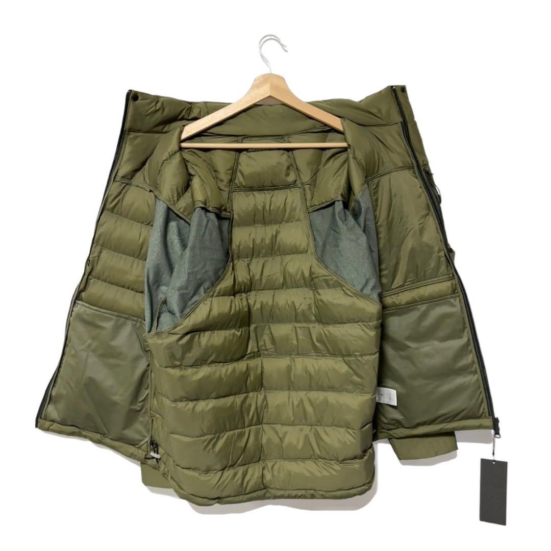 新品 ラッセルノ ゴルフ パデッド ジャケット カーキ　中綿 L 5