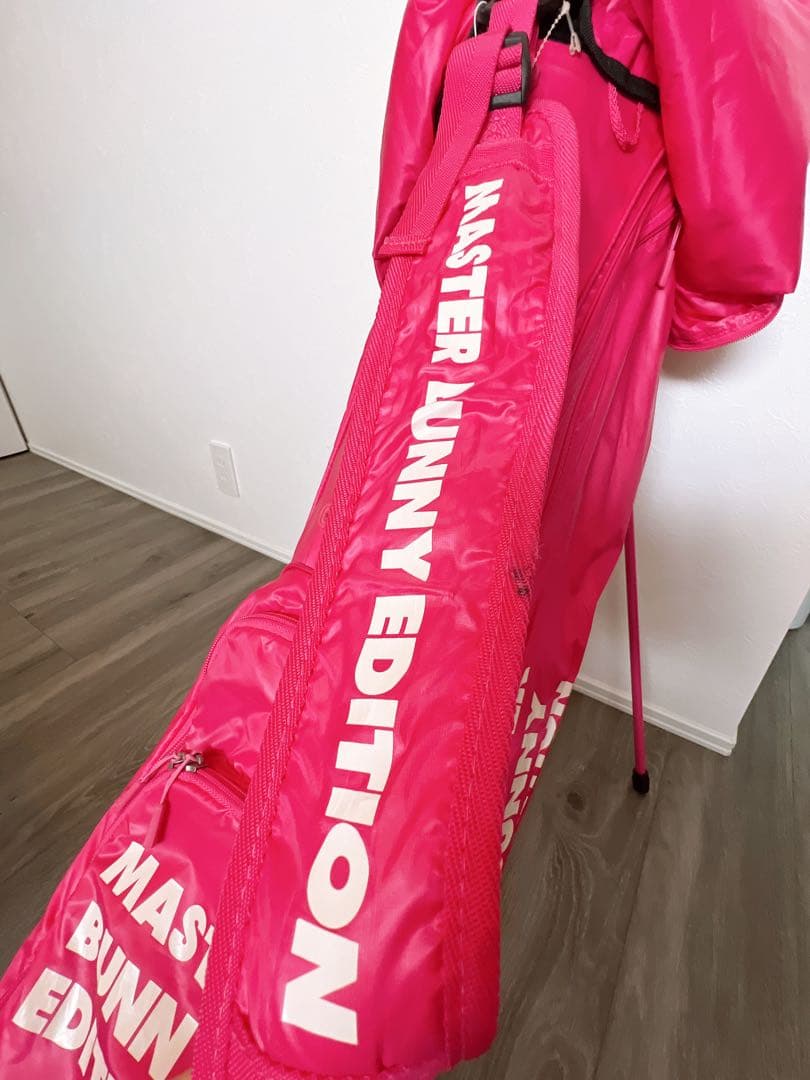 MASTER BUNNY EDITION キャディバッグ ピンク