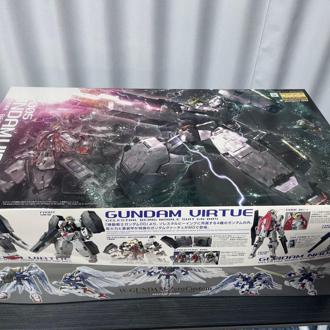 PG 1/60 ウイングガンダムゼロカスタムMG 1/100 ガンダムヴァーチェ