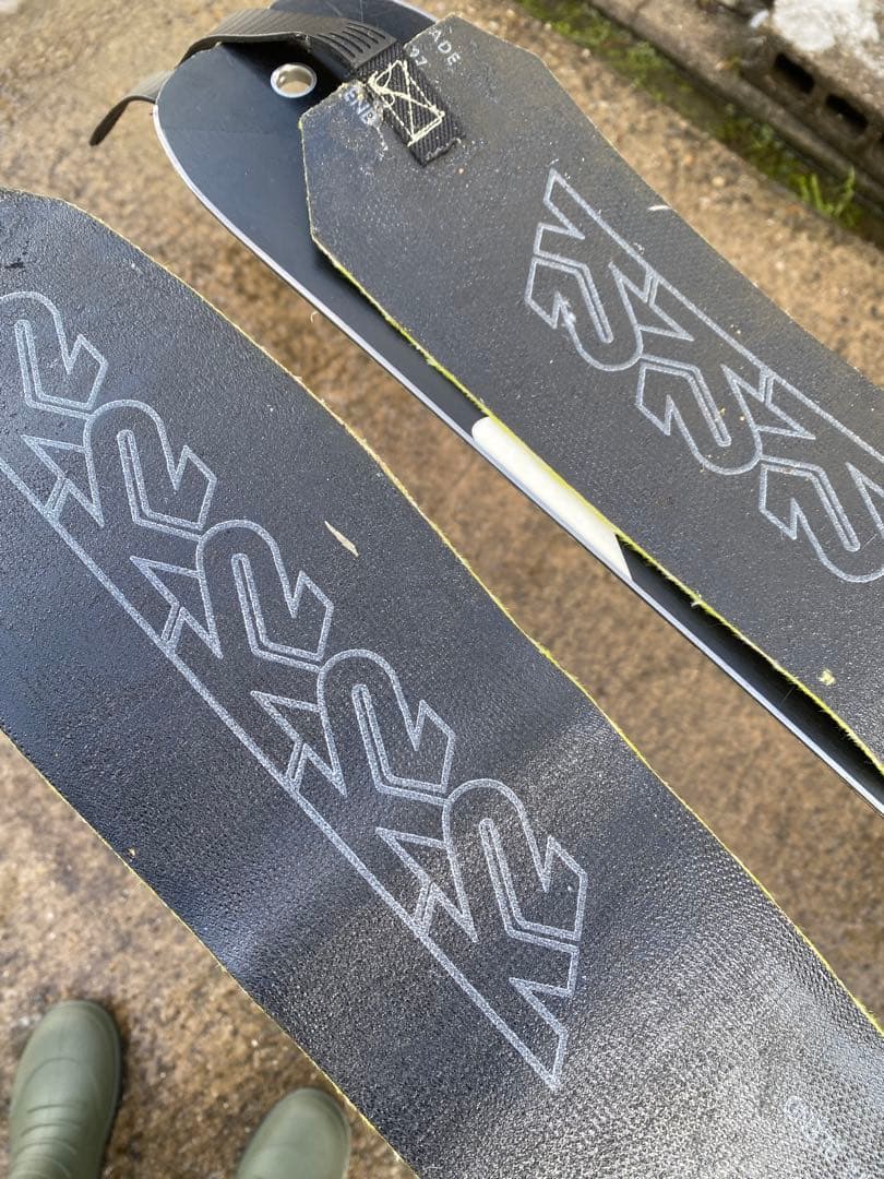 K2 WAYBACK88 174㎝ テレマーク　クライミングスキン付き