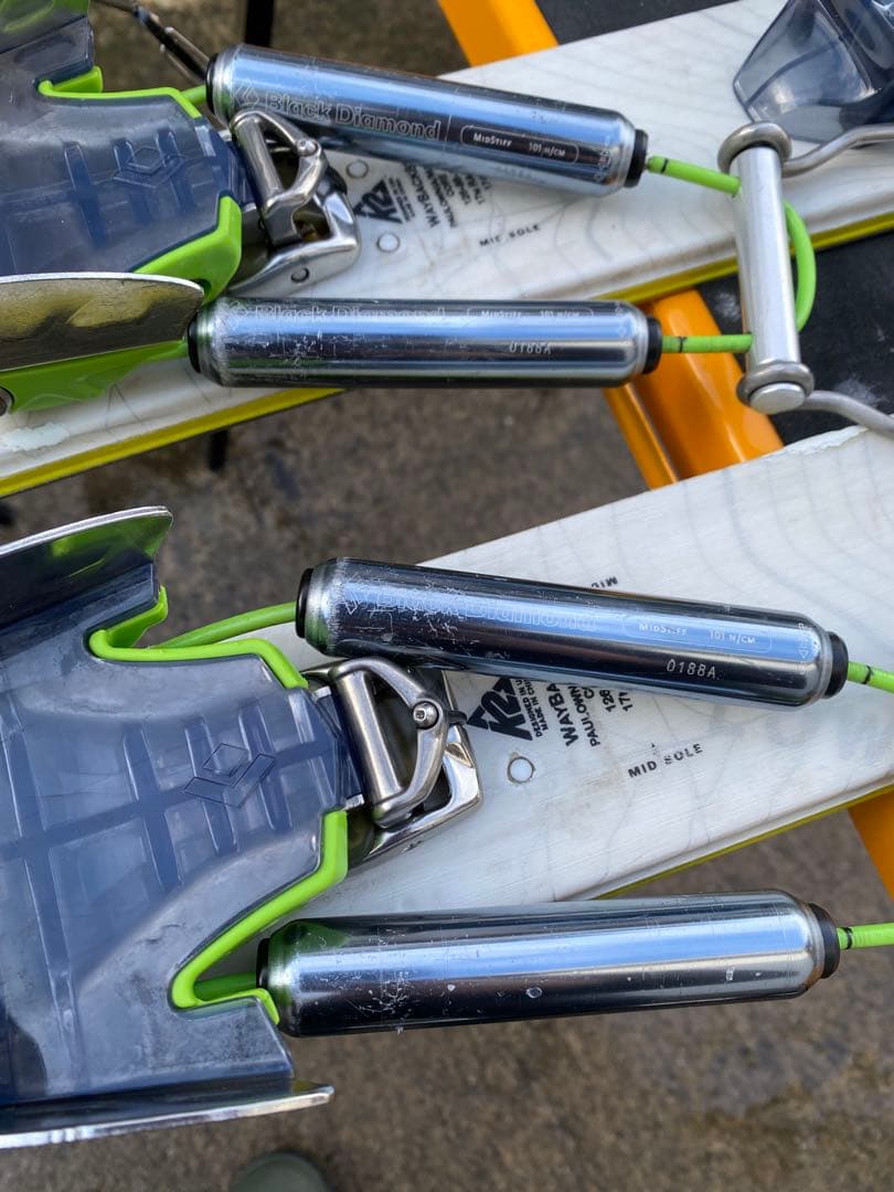 K2 WAYBACK88 174㎝ テレマーク　クライミングスキン付き