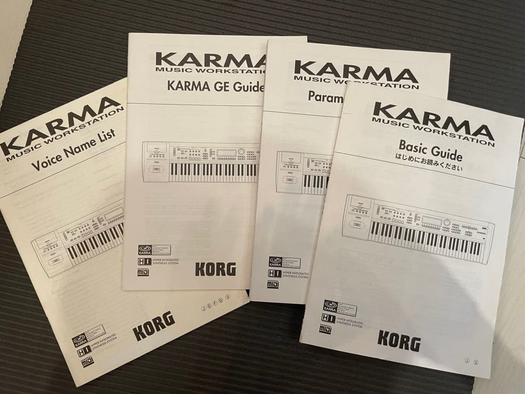 KORG KARMA (未使用に近い)