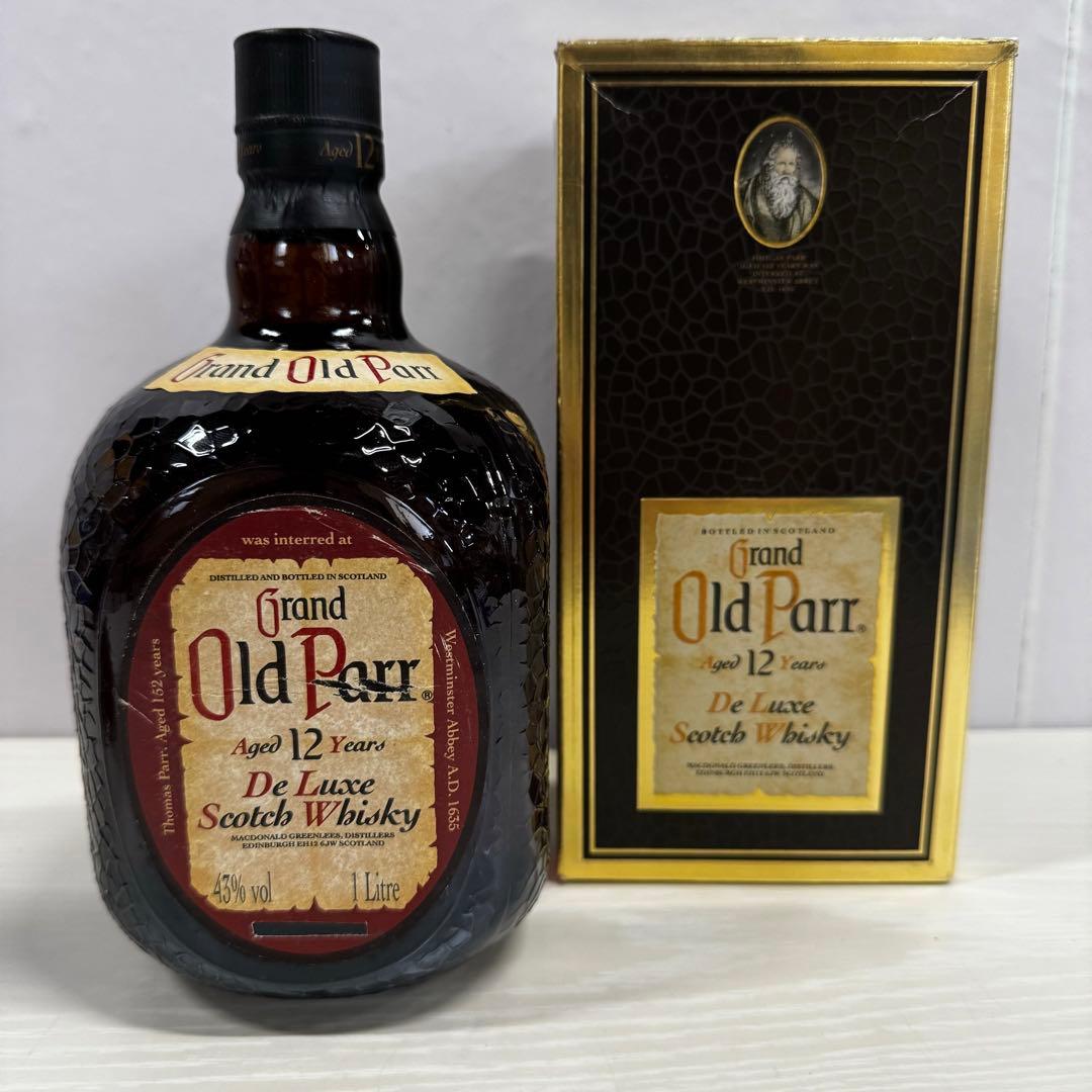グランド オールドパー 12年 デラックス 1000ml COURVOISIER