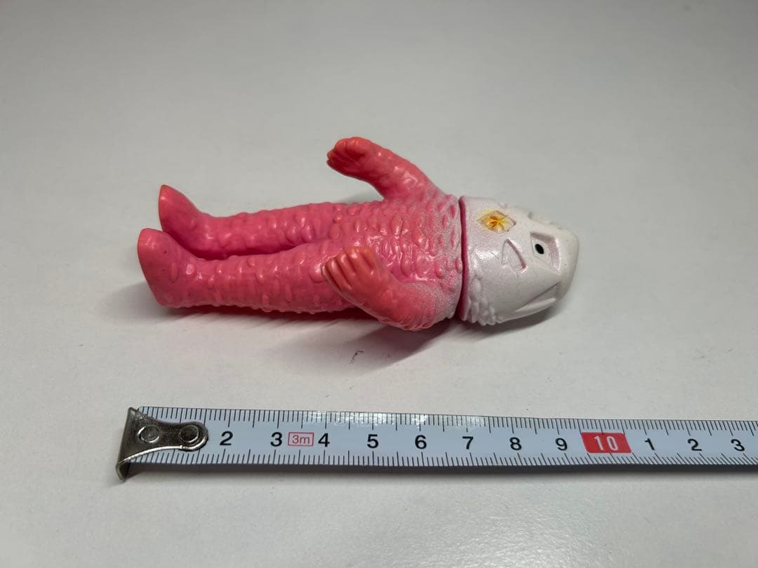 B*B様 ブルマァク　ザラブ星人　ミニサイズ　当時物　ソフビ ミニ　ピンク