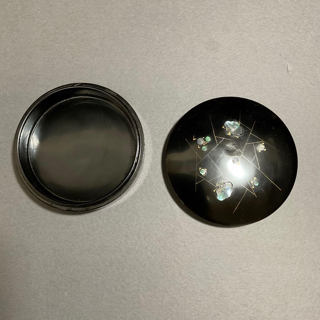 香合　螺鈿香合