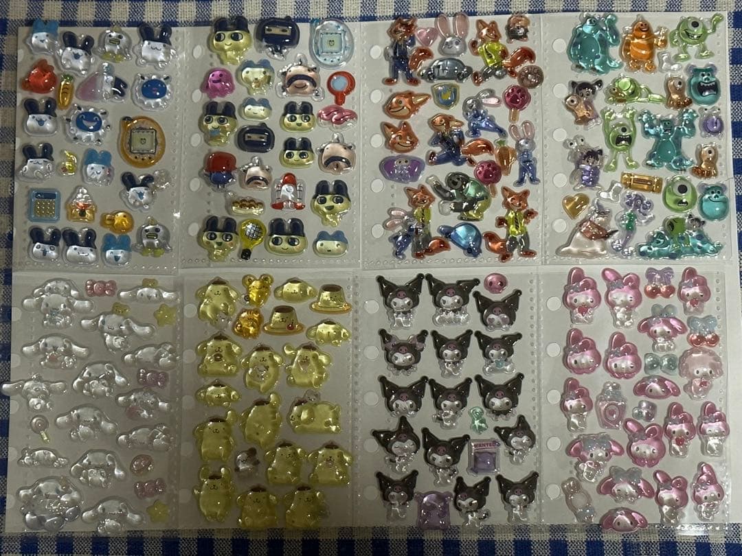 シール手帳 完成品 全ボンボンドロップシール