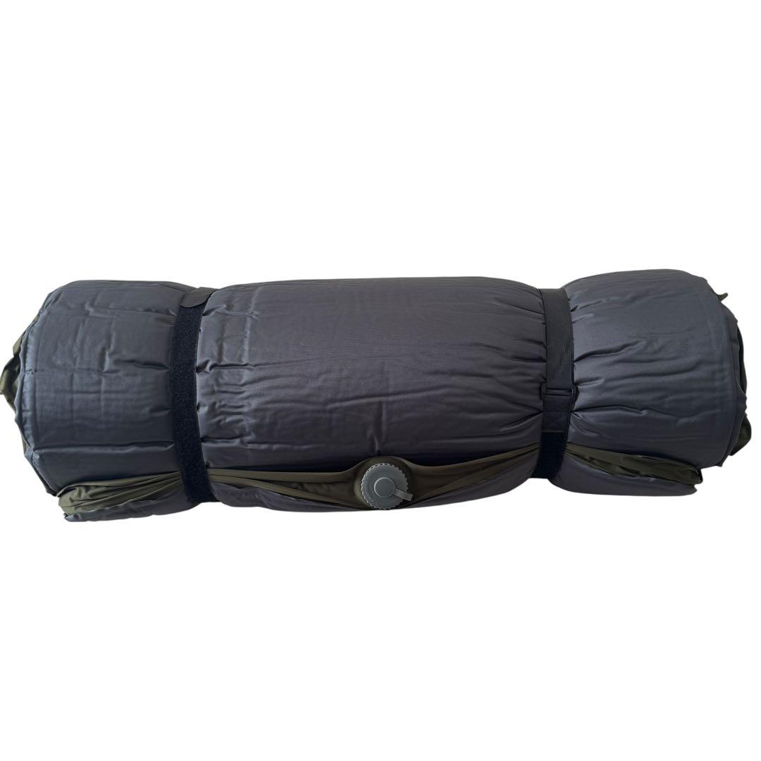 美品 WAQ リラクシングキャンプマット 10cm オリーブ シングル