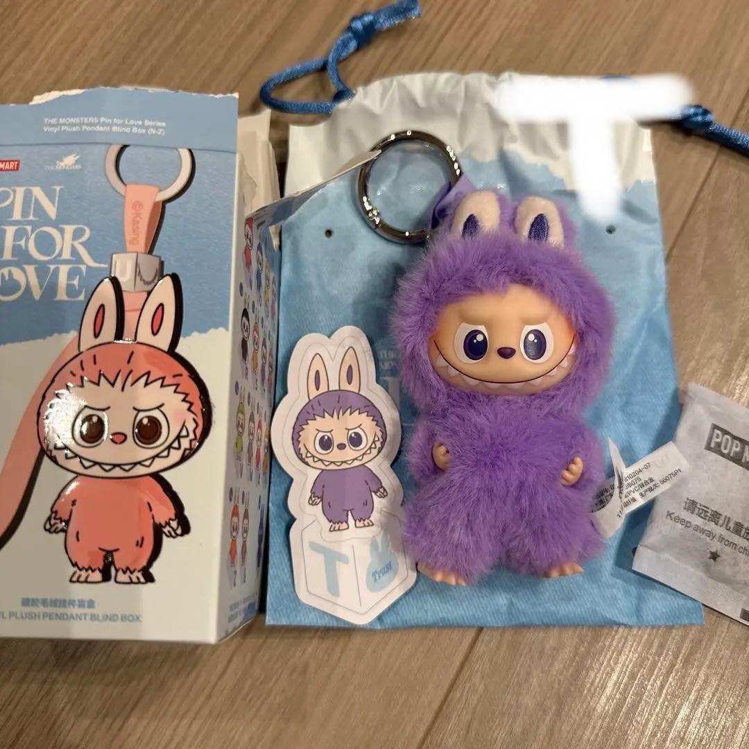 T ラブブ LABUBU PIN FOR LOVE &アルファベットチャーム