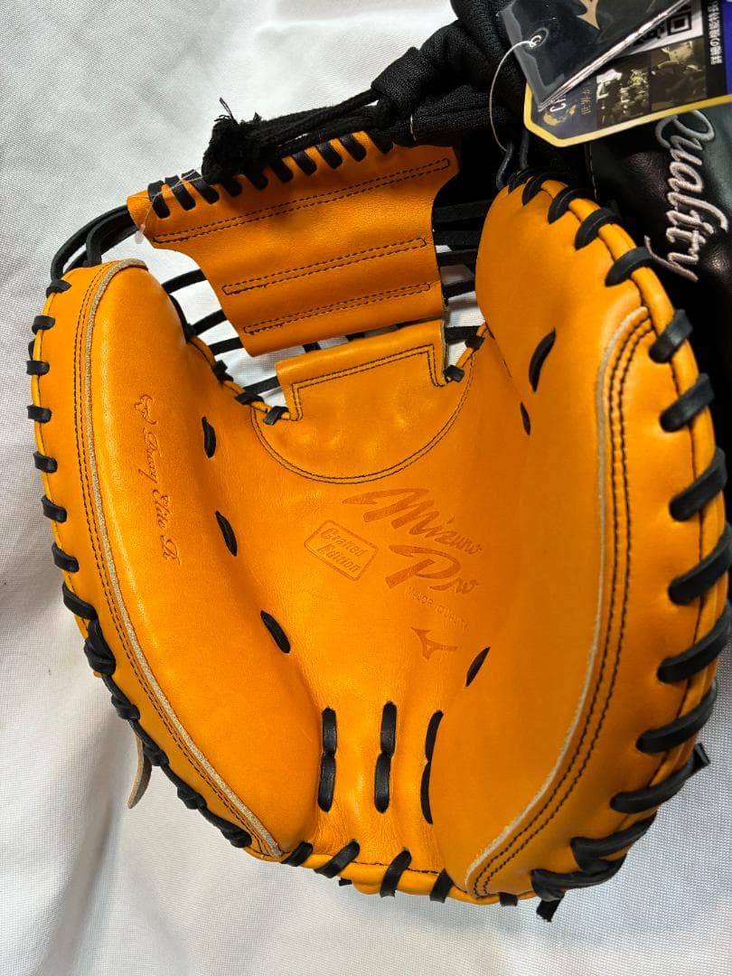 h*9様 未使用品 ミズノプロ/Mizuno Pro 中日木下型 軟式 キャッチ