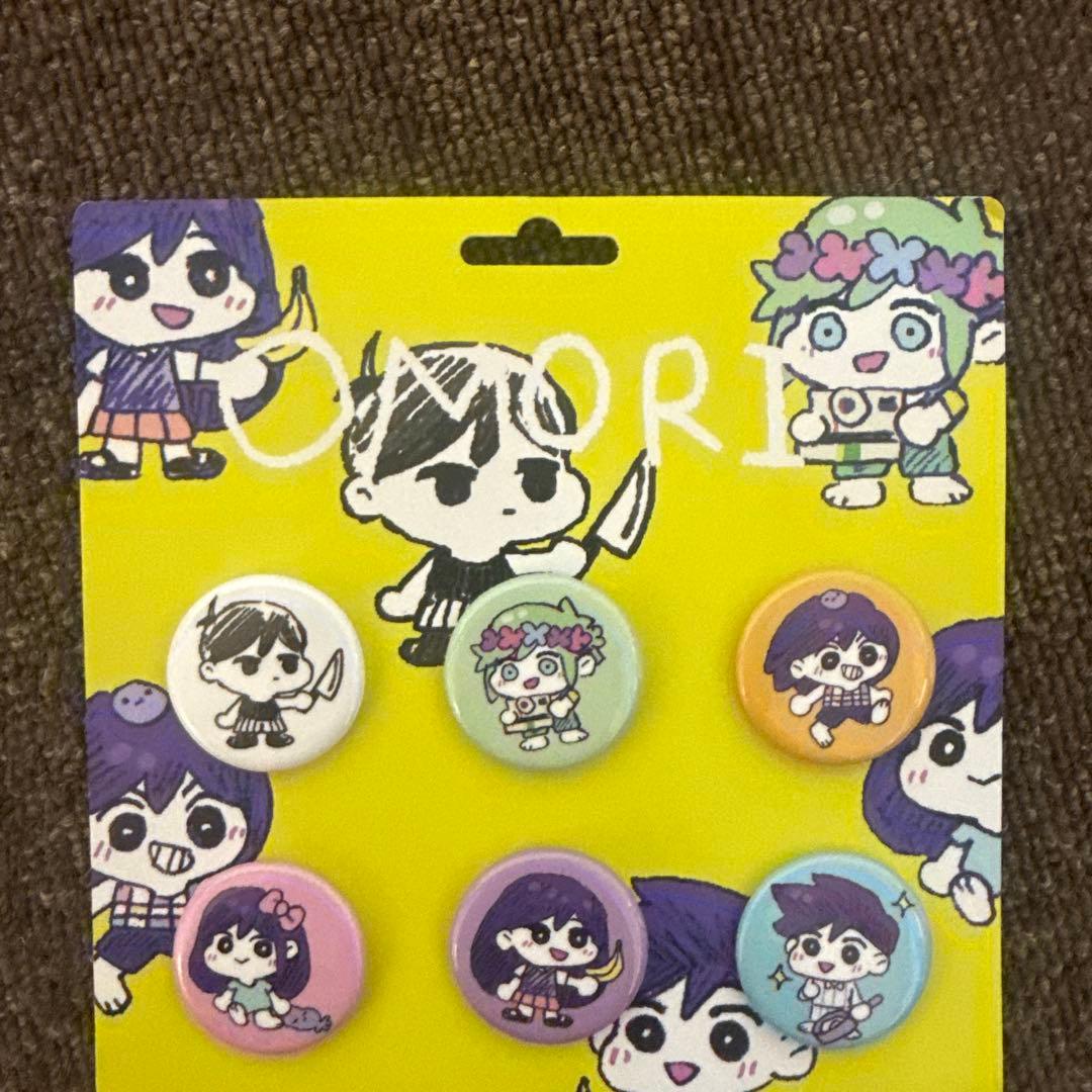 OMORI CHIBI Button Pin Set バッジセット
