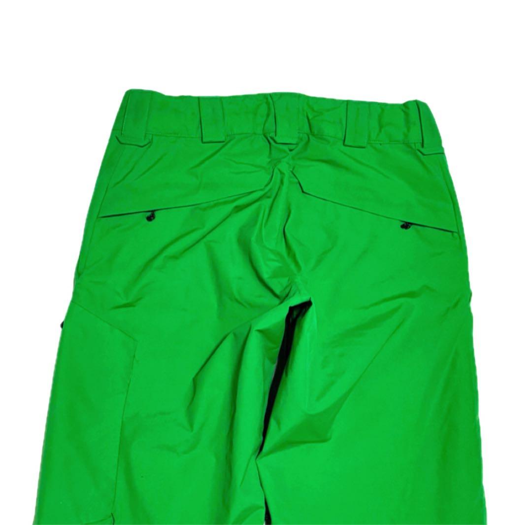 バートンＡＫ ゴアテックス スノーパンツ 緑 ＸＳ 防水透湿 高機能 立体裁断