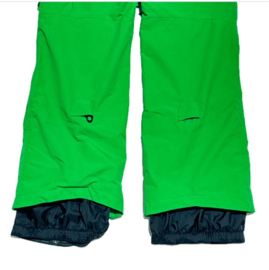 バートンＡＫ ゴアテックス スノーパンツ 緑 ＸＳ 防水透湿 高機能 立体裁断